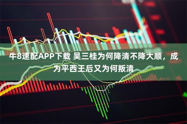 牛8速配APP下载 吴三桂为何降清不降大顺，成为平西王后又为何叛清
